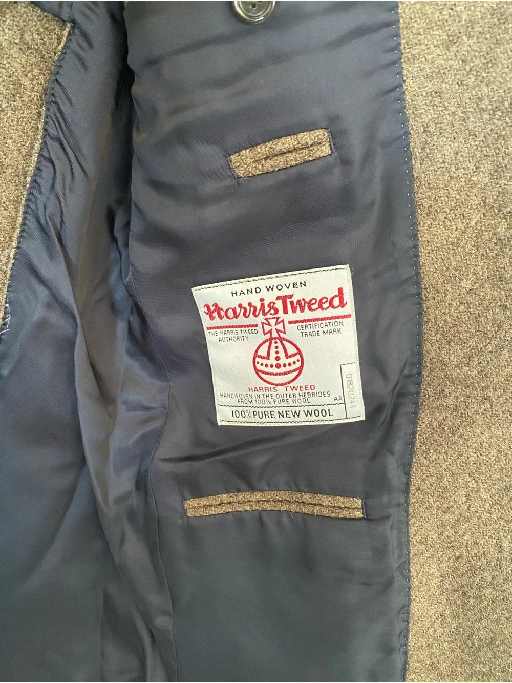 J. Crew Ludlow fielding sportcoat in Harris Tweed wool